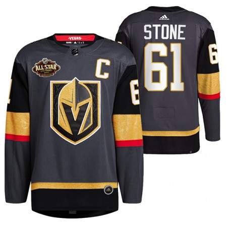 Vegas Golden Knights Mark Stone 61 2022 NHL All-Star Zwart Authentic Shirt - Mannen